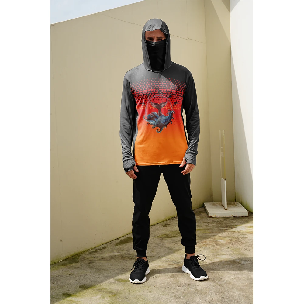 Fishing Hoodie - Balıkçı Gömlekleri Erkek Güneş Korumalı Kapüşonlu