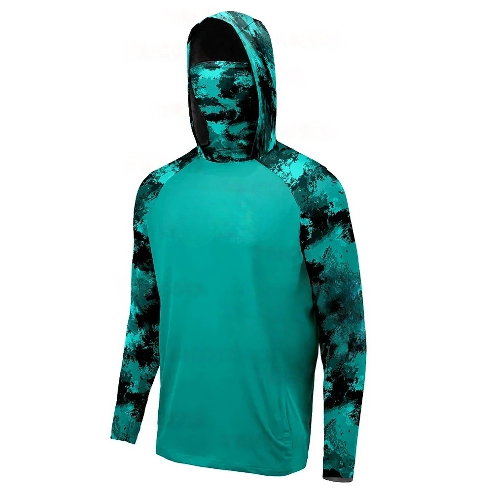 Fishing Shirt Uv Protection - MALFC Balıkçı Kıyafetleri Erkek Kapüşonlu Balıkçı