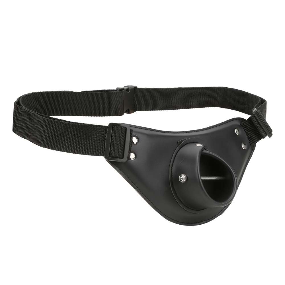 Fishing Belt - Siyah PU Deri Ayarlanabilir Döndürülebilir Olta