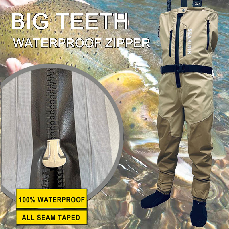 Fermuarlı ön nefes alabilen sa - Fishing Pants Waterproof incelemesi ve fiyatı